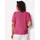 Creation L Premium Kurzarmpullover fuchsia 48