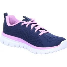 SKECHERS Graceful - Get Connected Navy / Pink 40