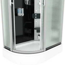 AcquaVapore Dusche Duschkabine D60-73M2L-EC 120x80 cm Mit 2k Scheiben Versiegelung