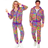 Widmann Neon, Flower Power, Trainingsanzug, unisex