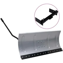 vidaXL Schneeschild für Rasentraktor mit Adapter 100 cm