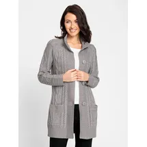 Inspirationen Strickjacke in Grau 38