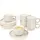 sänger Key West Espressotassen Set 12-tlg. creme mit sandiger Maserung