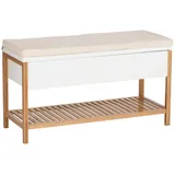 Wenko Finja 90 x 52 x 35 cm braun gepolstert / braun