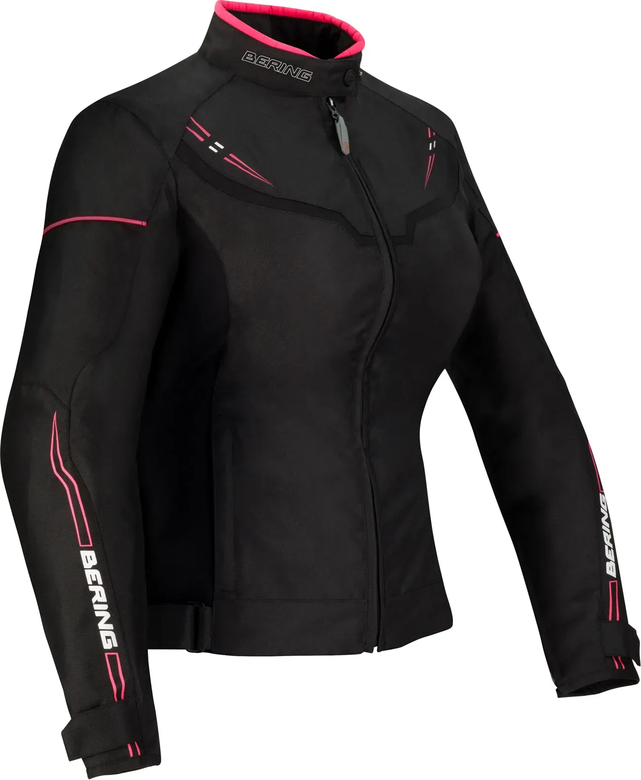 Bering Paradise, Textiljacke wasserdicht Damen - Schwarz/Pink - T3