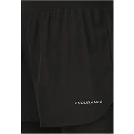 Endurance Less 2in1 Trainingsshorts Schwarz 34