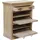 SIT Möbel Daipur 85 x 102 x 45 cm beige / beige matt