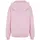 URBAN CLASSICS Hoodie Ladies Fluffy Zip Hoody rosa 5XL (54/56)