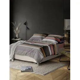 IRISETTE Koala 8617 Gestreift Grau 135 x 200 cm + 80 x 80 cm