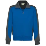 Hakro Sweatjacke Contrast "Performance" 477 - 6XL - royal