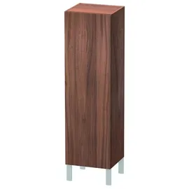 Duravit L-Cube Halbhochschrank individual, Tür rechts, nussbaum natur