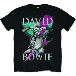 David Bowie Unisex T-Shirt Thunder (size XL)