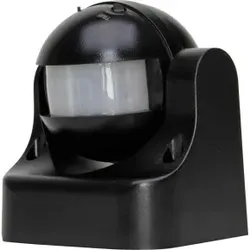 Kopp 821915015 INFRAcontrol R 180°, Bewegungsmelder, 3-Draht Gerät, Farbe: schwarz