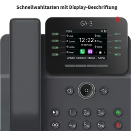 GEQUDIO GA-3 Telefon mit Anrufbeantworter