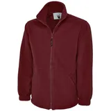 Uneek clothing Classic Full Zip Micro Fleece Jacke Kastanienbraun 4XL