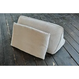 KAWOLA WIOLO SOFT Rückenkissen 83 x 46 cm Grau