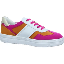 Marco Tozzi Sneaker Damen Weit Mehrfarbig/Weiß/Pink 38