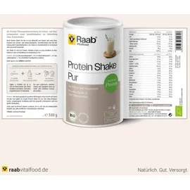 Raab Vitalfood Bio Protein Pur Pulver 500 g