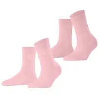 Esprit Kurzsocken Heart & Love 2-Pack (2-Paar) rosa 39-42