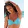 Buffalo Bügel-Bikini-Top Damen Blau/Schwarz 40 Cup F