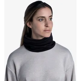Buff Heavyweight Merinowolle Solid Multifunktionstuch black