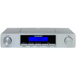 Blaupunkt KR12SL, Arbeitsort, Digital, FM, 0,8 W, LCD, Silber