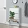[en.casa] Lund 63 x 102,5 x 17 cm verspiegelt / weiß