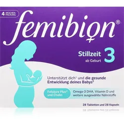 Femibion Femibion 3 Stillzeit ab Geburt Kapseln zur Unterstützung beim Stillen 2x28 KAP
