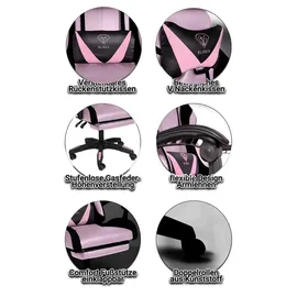 Trisens Gaming Chair ts-bs811 rosa