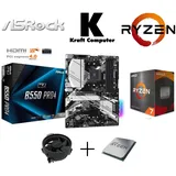 PC Bundle AufrüstKit Ryzen 7 5700 (8x4,6GHz) +ASRock B550 Pro4 +CPU-Kühler