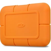 LaCie Rugged SSD USB-C, externe SSD 4TB, 2.5 Zoll, USB-C, PC & Mac, inkl. USB-C w/o USB-A Kabel, inkl. 3 Jahre Rescue Service, Modellnr.: STHR4000800