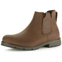 Gabor Pius Gabor Herren Boots,Stiefeletten,zertifiziertes Leder,Wechselfußbett,Superflex Sohle,Kurzstiefel,uebergangsschuhe,Bison,40.5 EU /