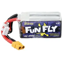 AccuCell Li-Polymer-Akku 1550mAh 14.8V Burst 200C 4S XT60-Stecker für Modellbau, Drohne, Multicopter, Quadrocopter wie 4S1P