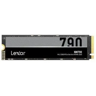 Lexar NM790 (1TB, 2TB, 4TB) M.2 NVMe M2 SSD PCIe 4.0 interne SSD (512 GB) M.2 2280" 7400 MB/S Lesegeschwindigkeit, 6500 MB/S Schreibgeschwindigkeit, Hohe Zuverlässigkeit und Langlebigkeit 512 GB