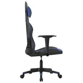 vidaXL Gaming-Stuhl Kunstleder Blau