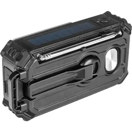 Eqwergy Solarradio DAB+/FM schwarz
