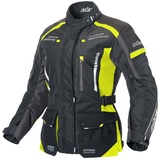 BÜSE Torino II Textiljacke wasserdicht Damen - Schwarz/Neon-Gelb - 44