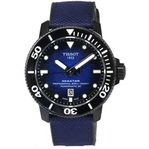 TISSOT Seastar 2000 Professional Powermatic 80 Leder 46 mm T120.607.37.041.00