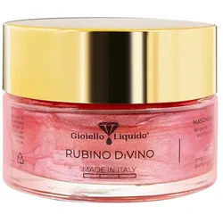 Gioiello Liquido Rubinpulver-Gesichtsmaske "Divine Ruby" Anti-Aging Masken 50 ml 