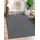 The CarPET Natal Moderner einfarbiger Teppich Wohnzimmer, für die Küche geeignet, Tufting, robuster Kurzflor mit Filz-Rücken, weich & schmutzabweisend, Anthrazit, 160 x 230 cm