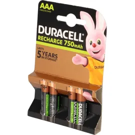 Duracell Akku AAA 750 mAh 4 St.