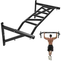 Vevor Klimmzugstange Pull up Bar zur Wandmontage, 127 cm