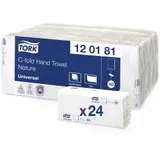 Tork Papierhandtücher H3 Universal, 1-lagig 120181 , 1 Paket = 24 Bündel x 192 = 4.608 Tücher