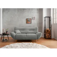 2-Sitzer INOSIGN "Drago" Sofas Gr. B/H/T: 173cm x 81cm x 90cm, Microfaser, 2-Sitzer, grau frei im Raum stellbar, versch. Stoffe, 3-, 2-Sitzer & Sessel verfügbar