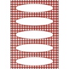 HERMA Etiketten HERMA Haushalts-Etiketten Vichy-Karo, 76 x 23 mm, rot
