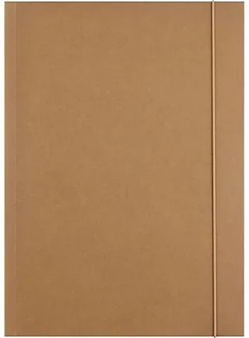 folia Sammelmappe aus Kraftkarton, 31,5 x 44 cm