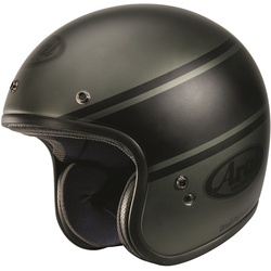 Arai Freeway Classic Bandage Jethelm, schwarz-grün, Größe XS für Männer