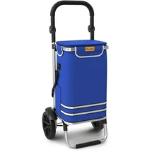 eloneo Einkaufstrolley blau