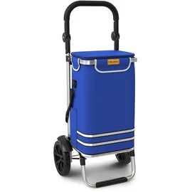 eloneo Einkaufstrolley blau