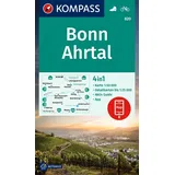 Kompass-Karten KOMPASS Wanderkarte 820 Bonn, Ahrtal 1:50.000